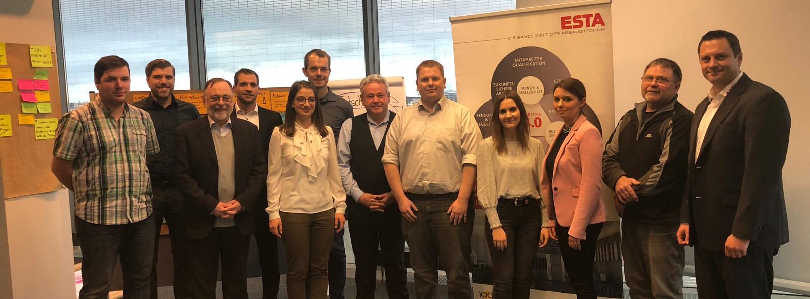 Ein Team von Experten des Fraunhofer IPA, der Universität Stuttgart und ESTA entwickelte mit Design Thinking frugale Lösungen für Absauganlagen